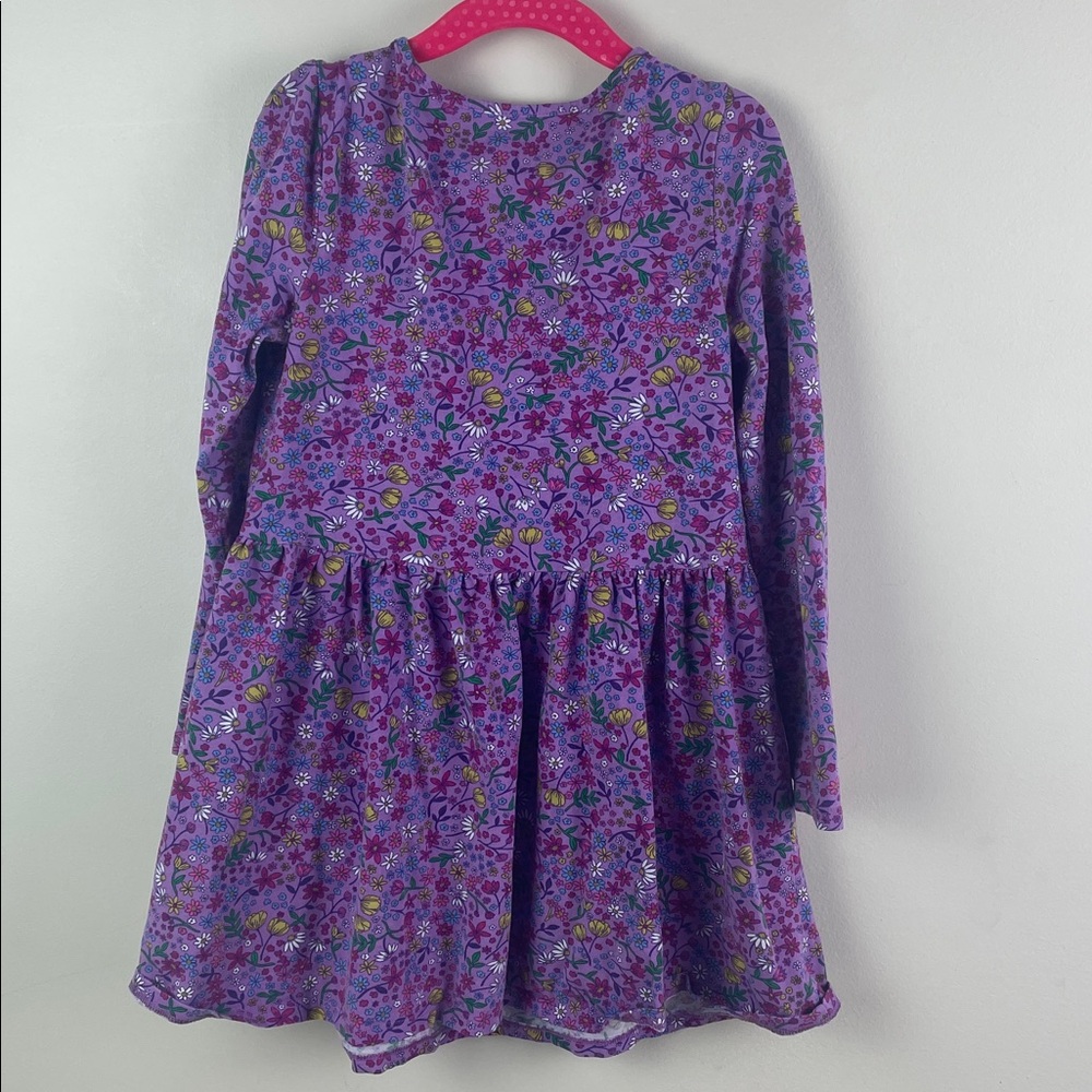 Lands End Long Sleeve Ruffle Front Dress - Picture 6 of 7